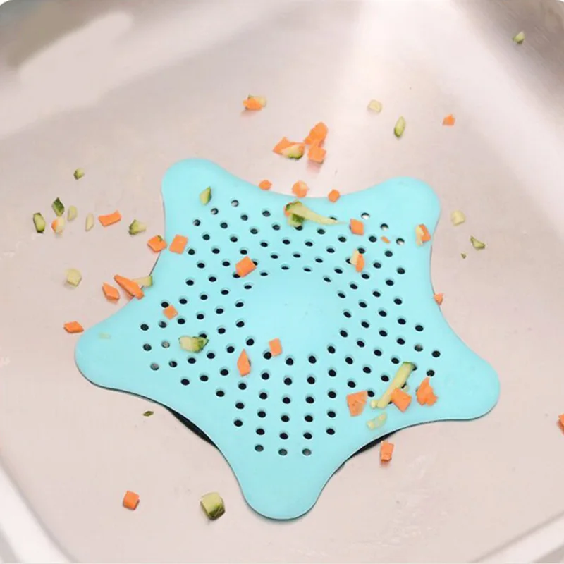 1 шт. Морская звезда Форма Кухня раковиной фильтр Ванная комната раковина волос