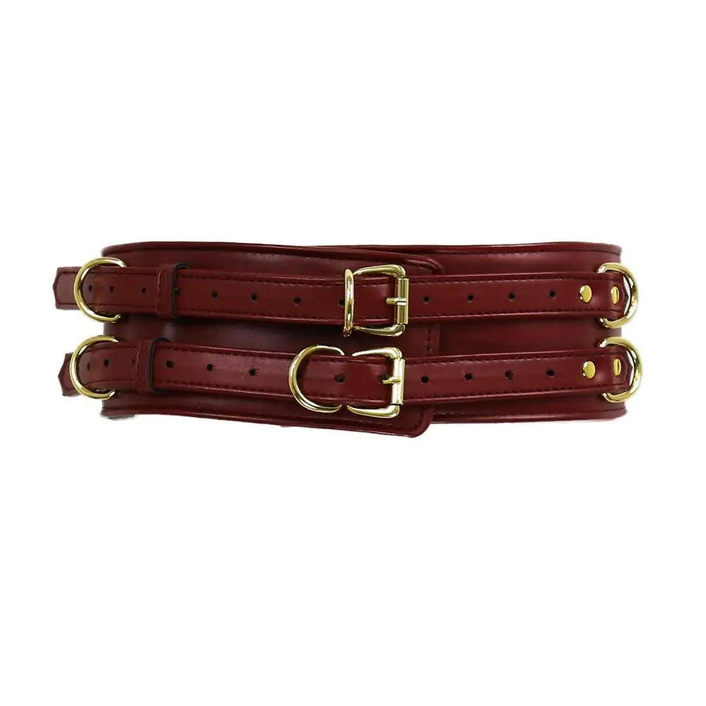 Продажа Бондаж SM для косплея, искусственная кожа, легкие манжеты, игрушки для взрослых, секс-игры, эротические Инструменты для женщин