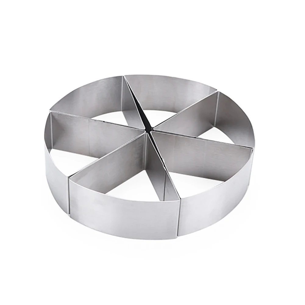 Форма для Мусса из нержавеющей стали инструменты украшения торта 6 частей