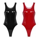 Женское трико с открытой спиной и высоким вырезом, гимнастическое трико, для взрослых, для ночного клуба, для сцены, костюм для танца на шесте, сексуальное боди