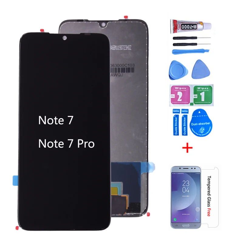 10 Touch оригинал для Xiaomi Redmi Note 7 ЖК дисплей с рамкой экран Замена Note7 Pro экран|Экраны