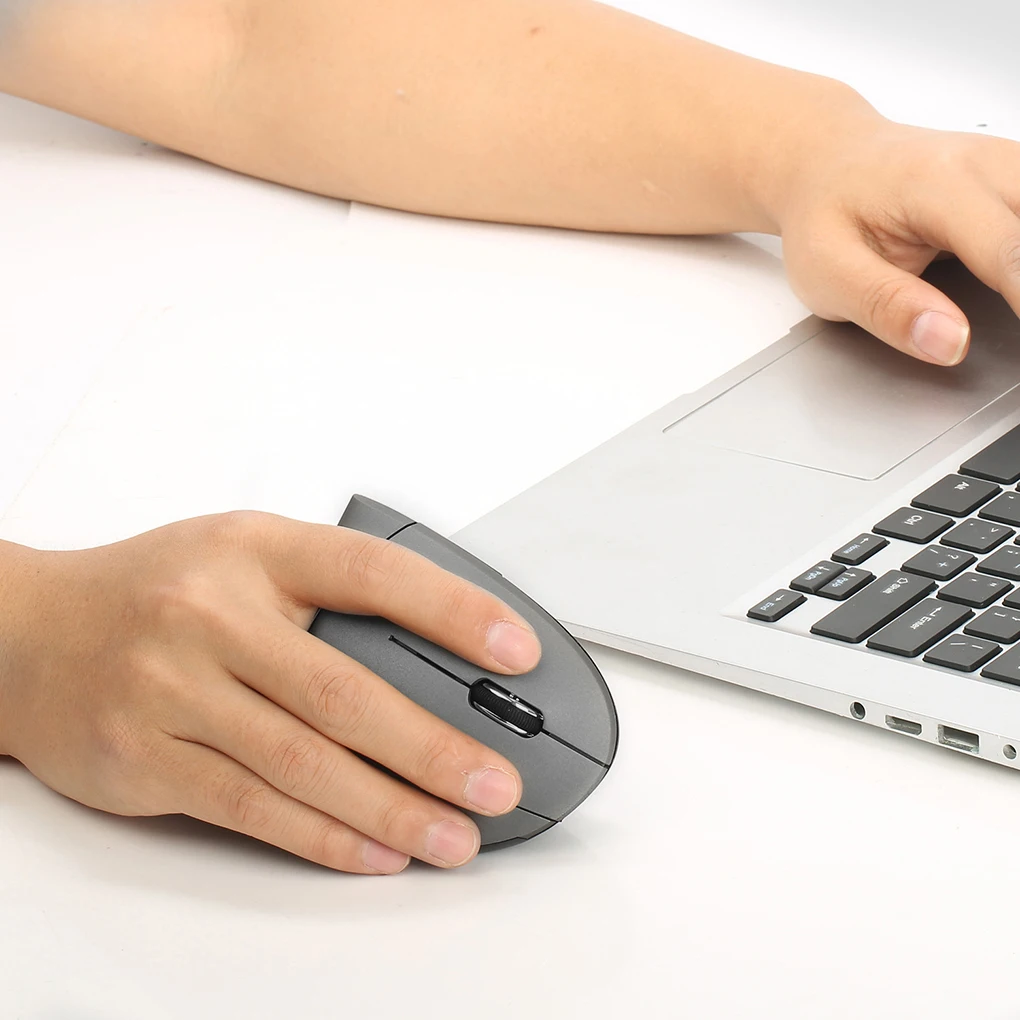 

Ergonomic Vertical Mouse 2.4G USB Wireless Adjustable 2400DPI Gaming Mouse Computer Mice With 6 Buttons For Home Office PC