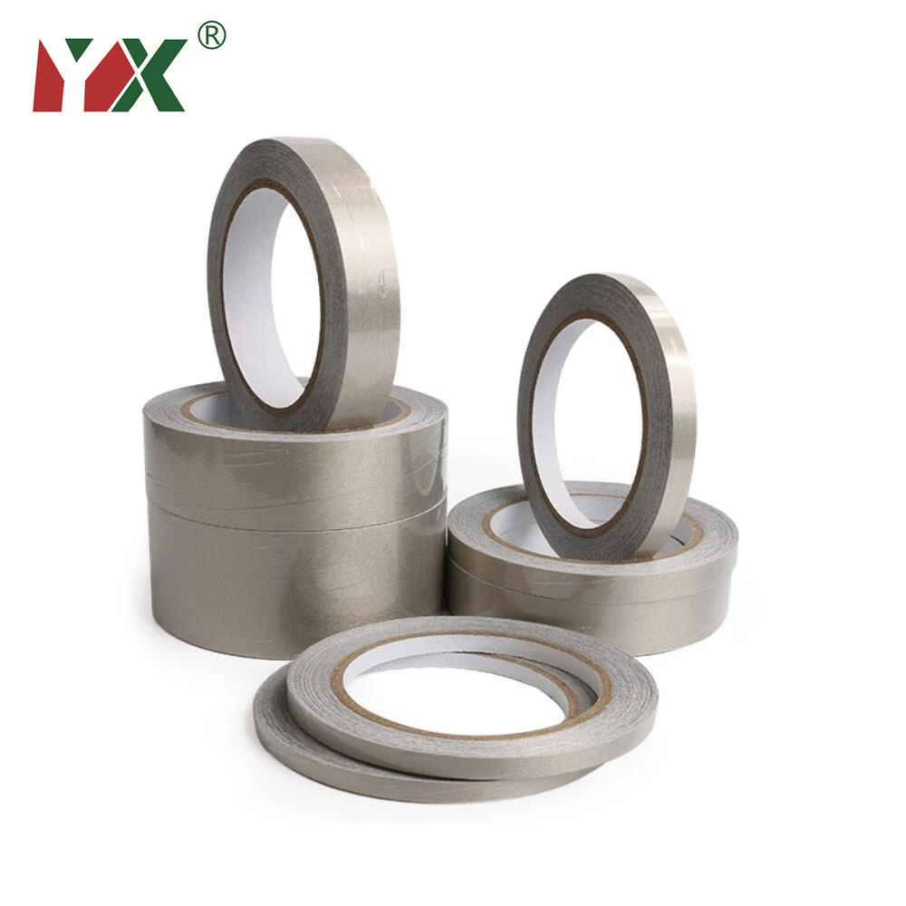 YX Серебряная проводящая тканевая лента односторонняя клейкая для ноутбука