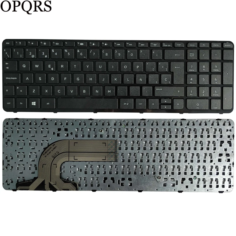

Испанская клавиатура для ноутбука HP Pavilion 15-g000 15-r000 15-g 15-r 250 G3 255 G3 256 G3 15-r007nc 15-r008nc с рамкой