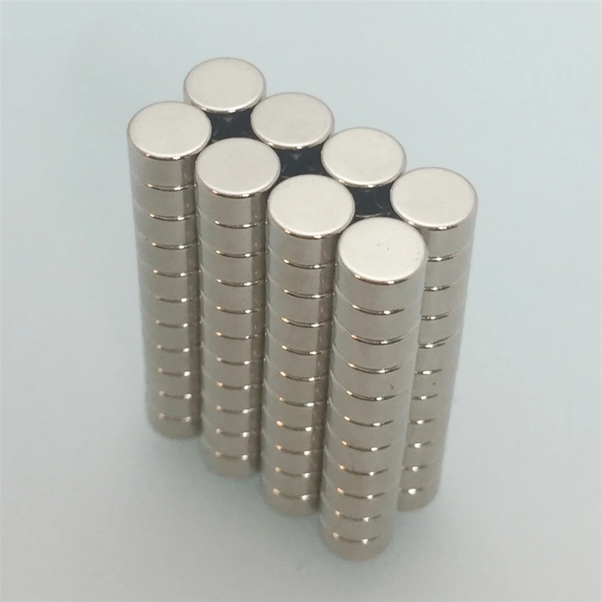 Магнитный круглый неодимовый магнит N35 dia6x3 мм супермощные imanes Перманентная