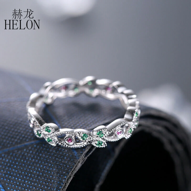 Женское кольцо HELON из белого золота 10 к карат | Украшения и аксессуары
