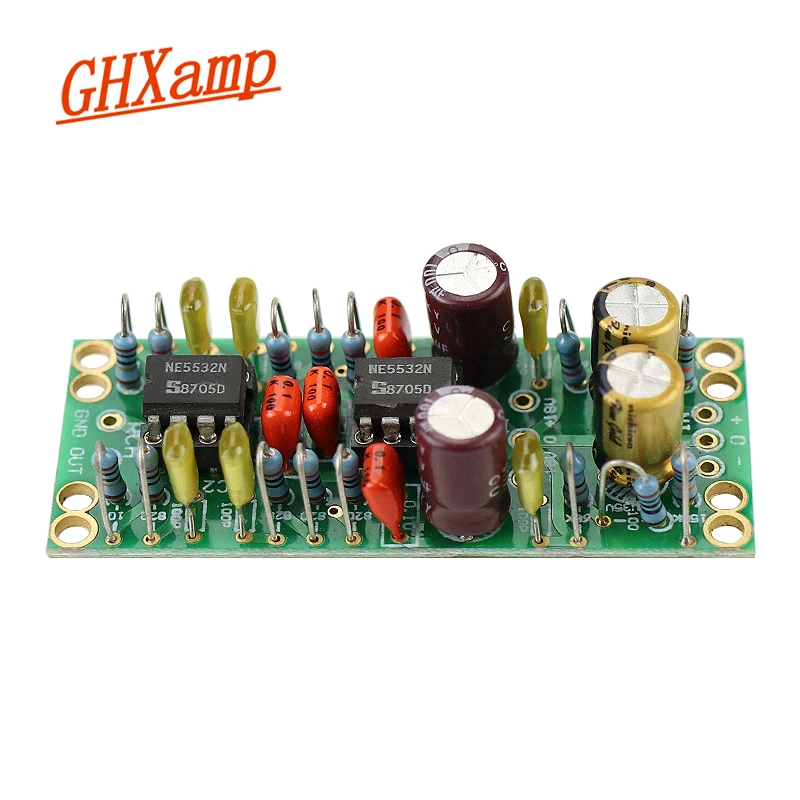 GHXAMP NE5532 сбалансированный XLR к одноконтурному RCA выходу двойной op amp печатная плата
