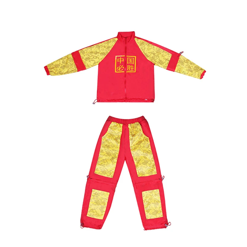 

2021 HipHop Boys Street Dance Clothing Autumn Long Sleeves Coat Loose Hip Hop Pants Sport Clothes School Performance Wear