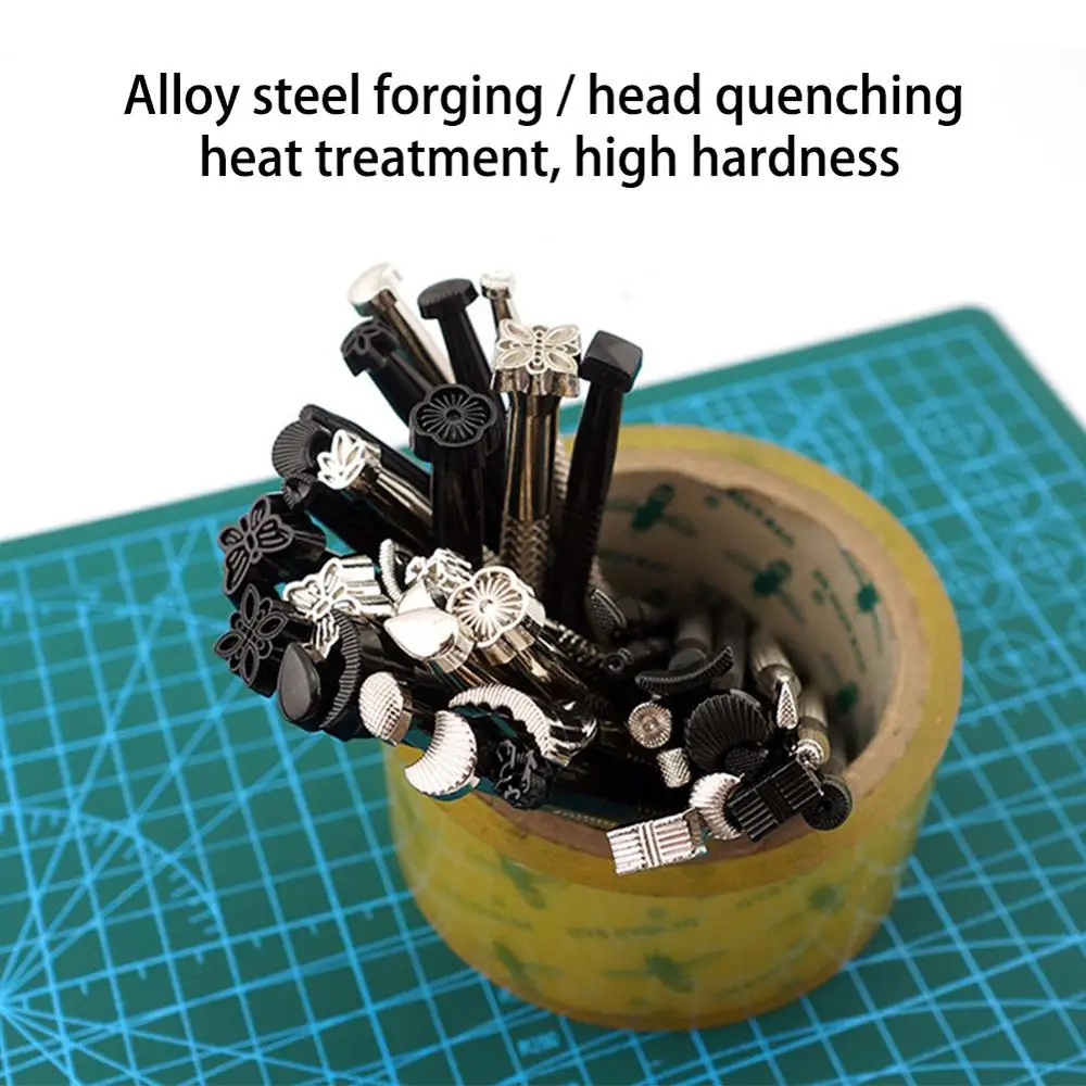 20 шт./лот DIY Искусство Кожаные Рабочие седло тиснения вырезка набор инструментов