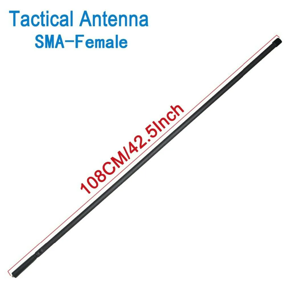 2 шт. Новый JFS 003 108 см/42 5 дюймов SMA F Женский Dual Band VHF/UHF 144/430 МГц складные тактические