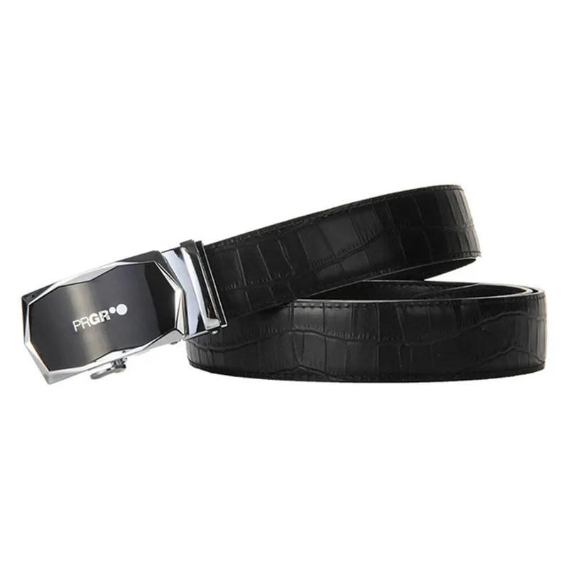 Новый PRGR автоматическая пряжка клюшки для гольфа ремень кожи с тиснением под