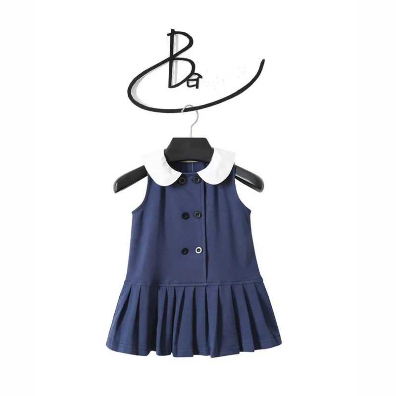 Baby Girls Dresses Clothes Kids Cotton Beach Patchwork Summer Brand Children Clothing Toddler Girl Dress 1-5Years | Детская одежда и