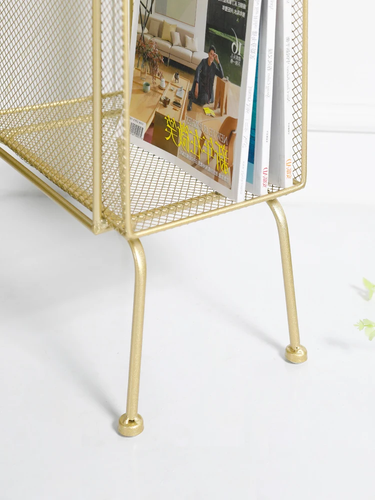 Скандинавская подставка для журналов с приемником маленькая гостиной угловая