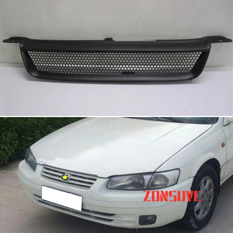 Насадка на решетку радиатора для Toyota Camry 1997 1999 года из углеродного