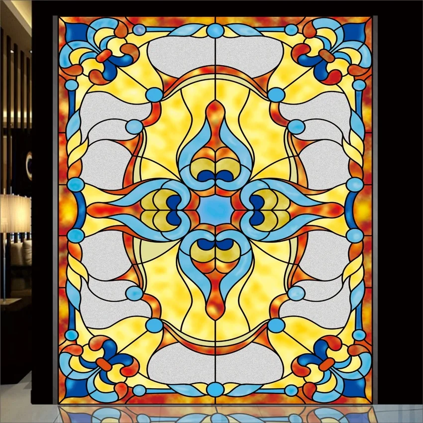 Прочная наклейка на окно заказной размер горячая Распродажа статическая защита