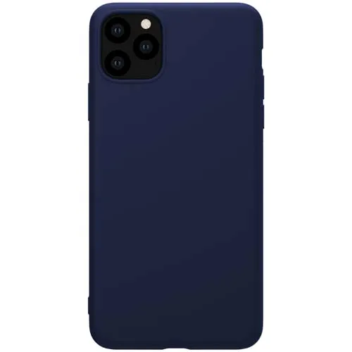 Для iPhone 11 Pro Max чехол для телефона Nillkin Анти-шок прорезиненный ТПУ чехол для iPhone 11 Pro Чехол для телефона Защита камеры популярный - Цвет: Темно-синий