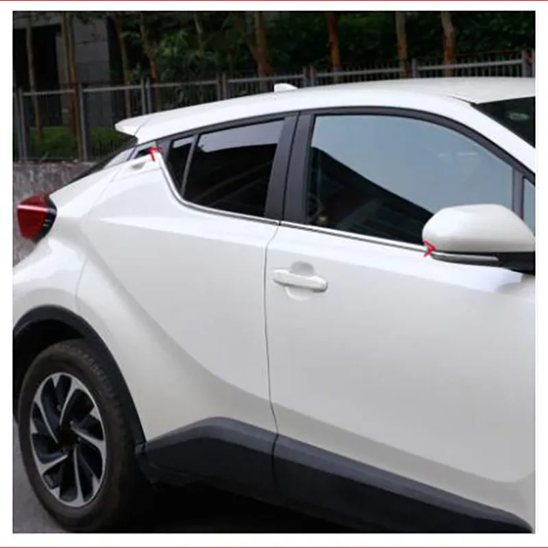

for Toyota Chr special window trim strip stainless steel body trim strip 2018