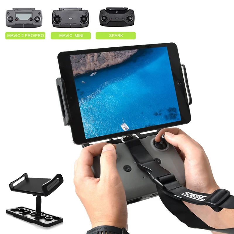 

Держатель для планшета с зажимом для DJI Mavic Mini/Mini 2/Pro/Mavic 2 Zoom/Spark пульт дистанционного управления кронштейн для телефона зажим аксессуары для ...