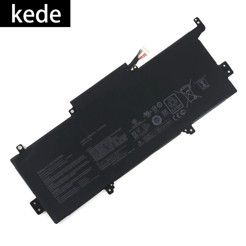 Kede аккумулятор для ноутбука C31N1602 для Asus UX330UA UX330UA-FB018R UX330UA-FB161T 11,55 в 57wh