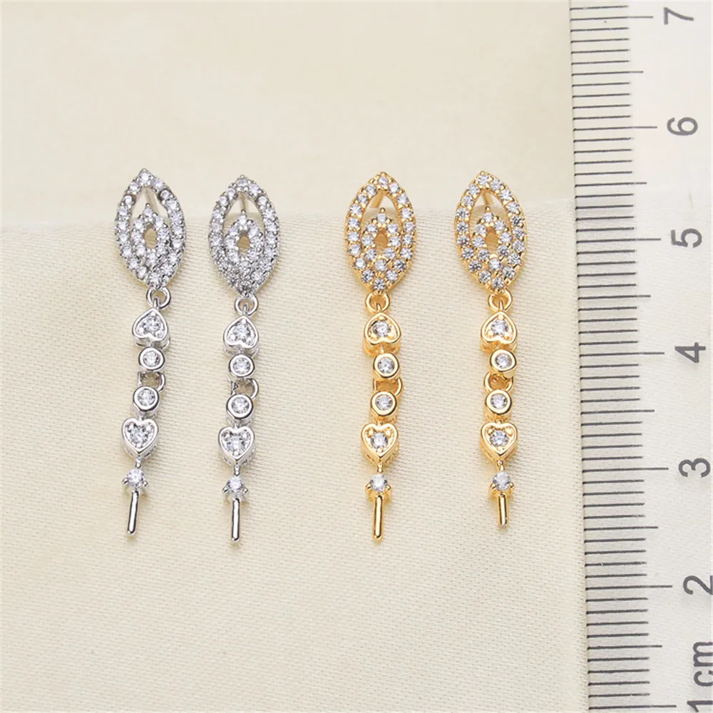 Жемчужные серьги фурнитура фабрика сделай сам для изготовления ювелирных