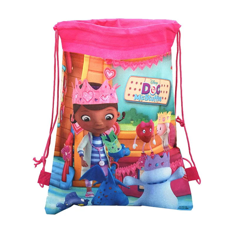 Подарок на день рождения для девочек doc mcstuffins 1 шт. Нетканая ткань ранец рюкзак