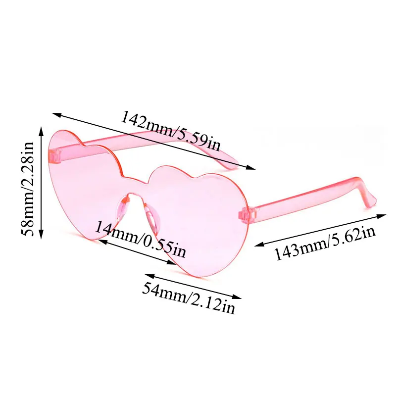 

Female Decorative Glasses Love Heart Sunglasses Women New Fashion Cute Sexy Retro Solid Color Cat Eye Vintage Cheap Sun Glasses