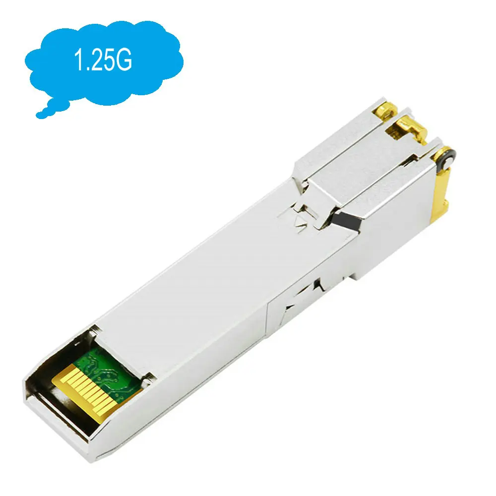 Для Cisco совместимый SFP-GE-T GLC-T 1000Base-T 1 25G SFP RJ45 медный модуль приемопередатчика |