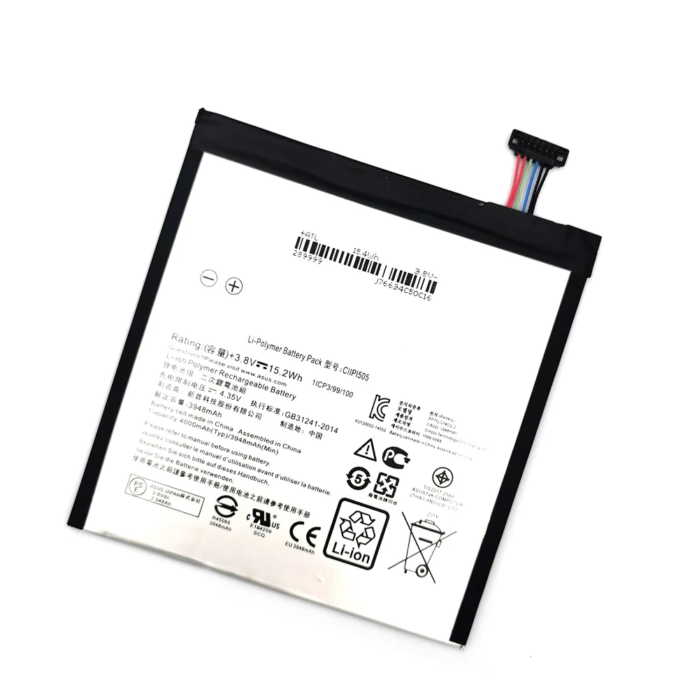 100% Оригинальный C11P1505 Аккумулятор для планшетного ПК Asus ZenPad 8 0 Z380KL Z380C Z380CX P022 P024