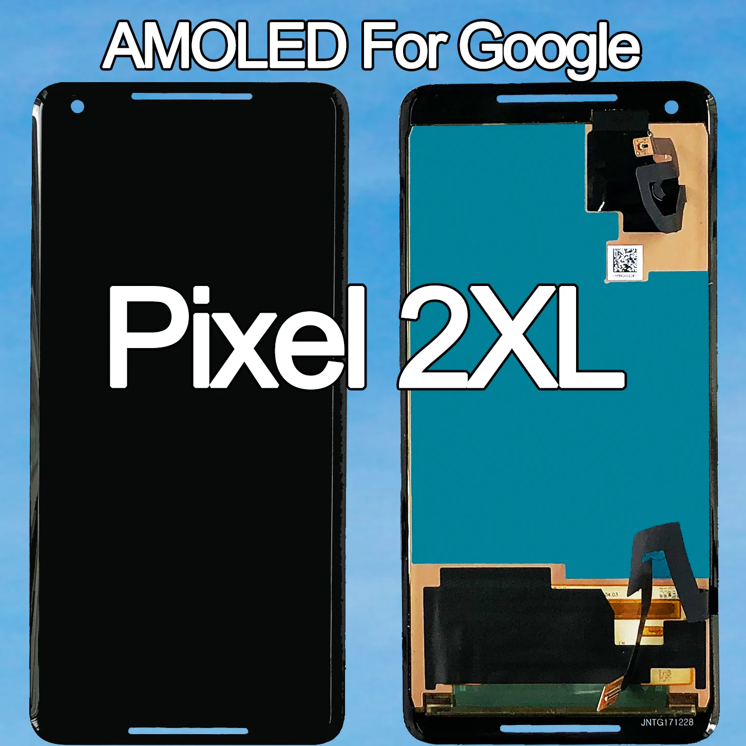 100% Оригинальный Amoled для Google Pixel 2 XL ЖК дисплей сенсорный экран Pixel2 2XL дигитайзер в
