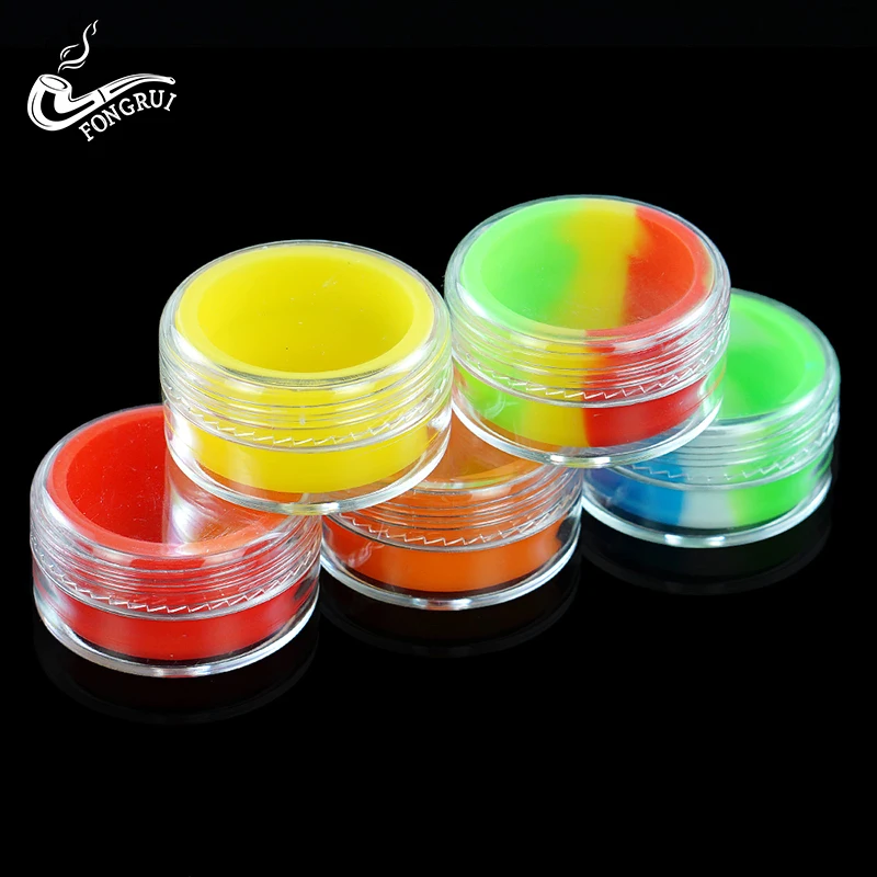 10 штук в партии 7 мл пластиковый контейнер с силиконовым внутренним милый пенал