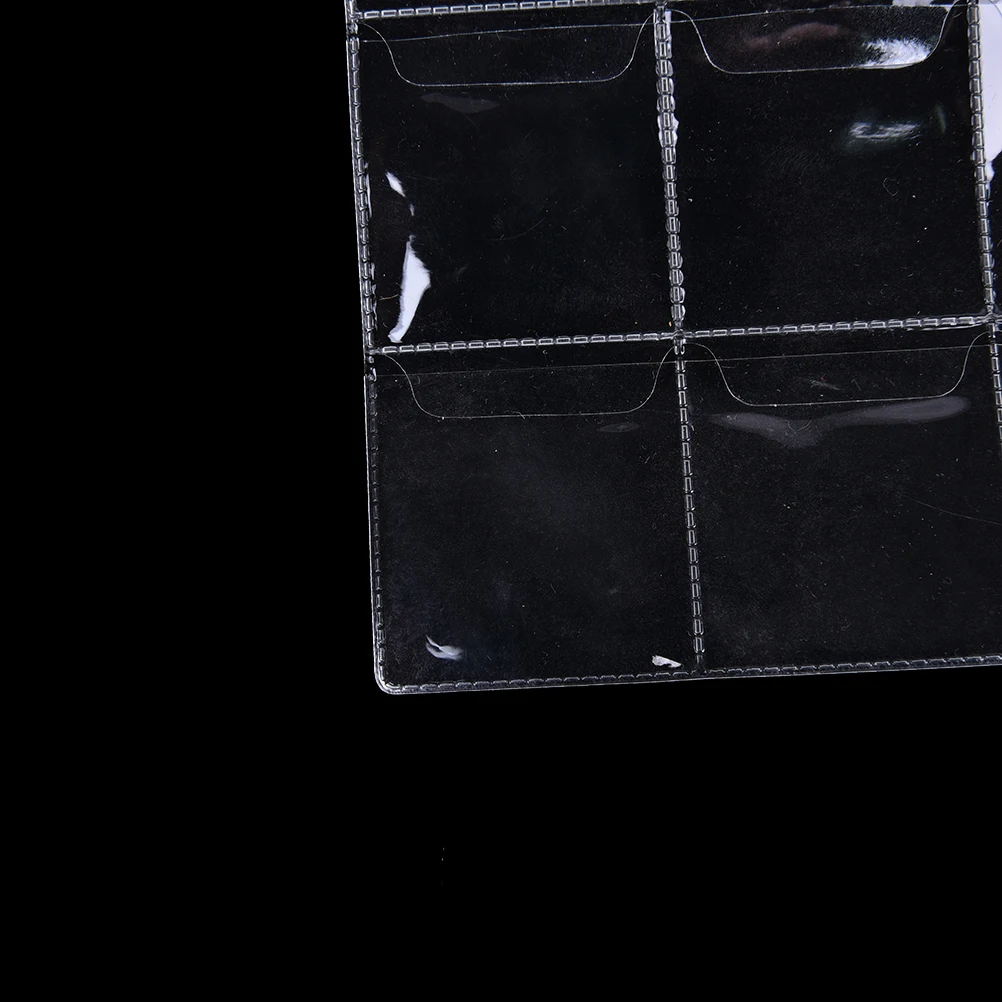 

1 Sheets Coins Holders Album 20 Pockets Transparent Money Coin Collection Page Albums For Collectors Home Decor Accessories