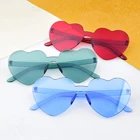 Женские солнцезащитные очки в форме сердца, солнцезащитные очки кошачий глаз очки в стиле ретро, UV400, 1 шт.