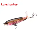 1 шт. новое качество 10,5 см 17 г Whopper Plopper Topwater плавающая приманка для рыбалки искусственная твердая приманка-Поппер мягкий вращающийся хвост