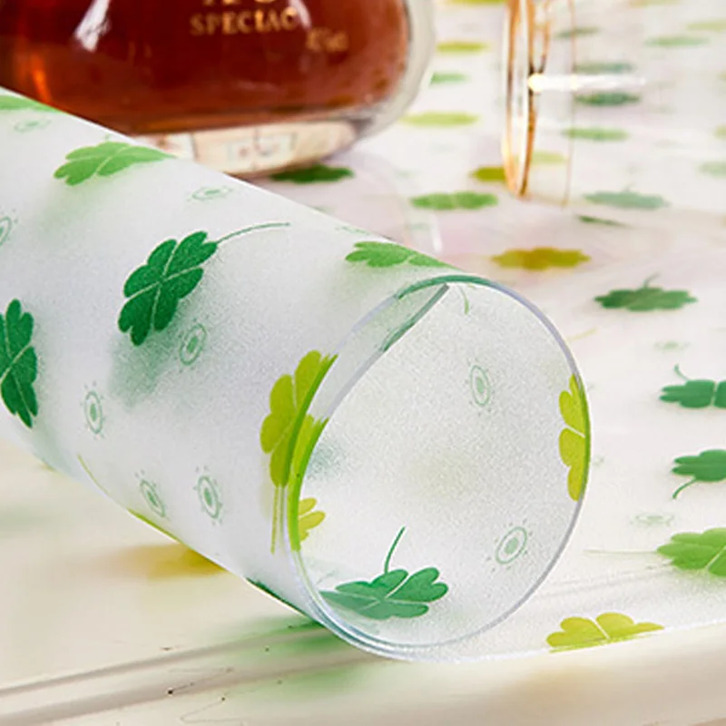 ПВХ-скатерть HAZY 1 5 мм с 3d-рисунком водонепроницаемая Пыленепроницаемая круглая