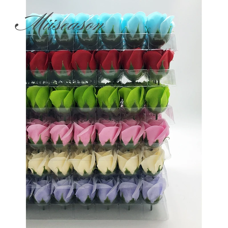 Мыло в Форме Розы диаметром 4 5 см 50 шт. |