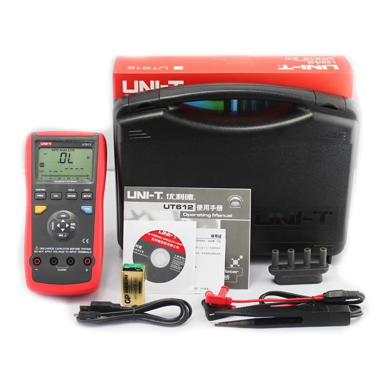 

UNI-T UT612 LCR Meters USB Interface Inductance Capacitance DIY Tools Resistance Phase Angle Multimeters Matching