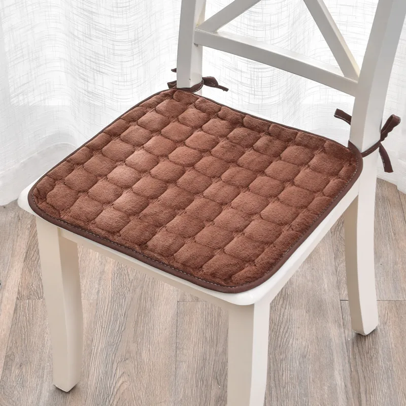 Новая утолщенная Бархатная подушка для сиденья Farley Нескользящая стула супер