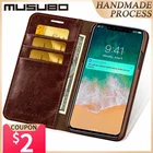 Musubo кожаные чехлы для iphone 11 Pro XS MAX, Роскошный кошелек, сумка для телефона, чехол для iphone x, 8 Plus, 7 Plus, 6s, 6, флип-кейс, чехол