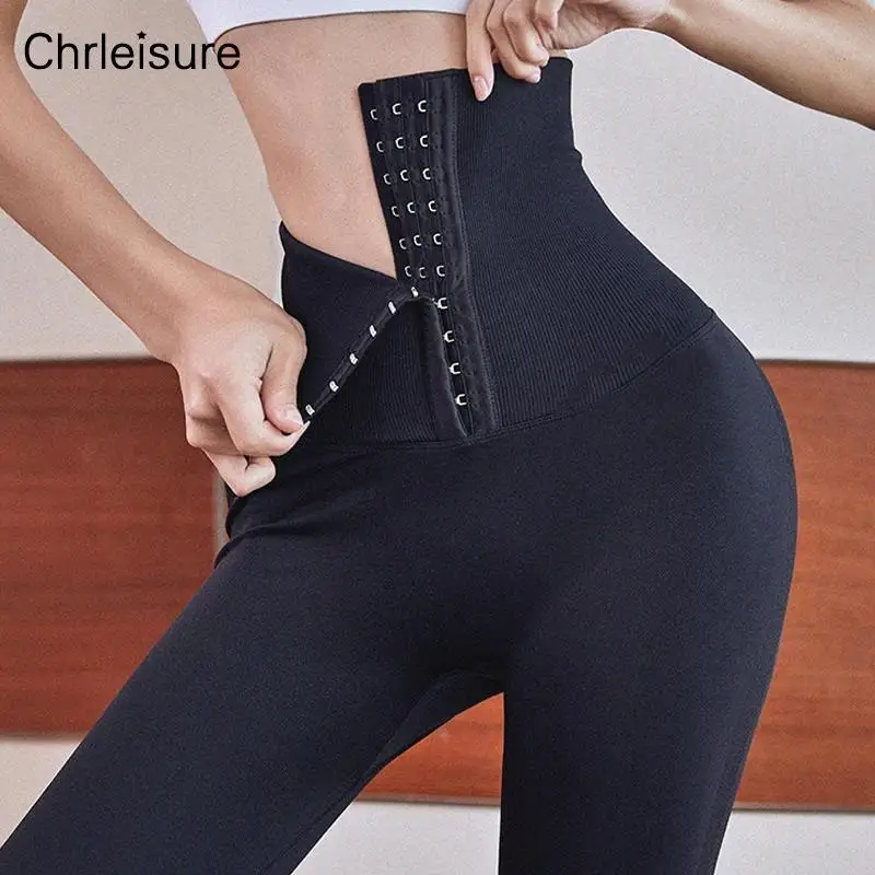 

FAKUNTN Leggings Women Fitness High Waist Sport Push Up Compression Women Leggings Gym Workout Exercise Elastic Legging Femme