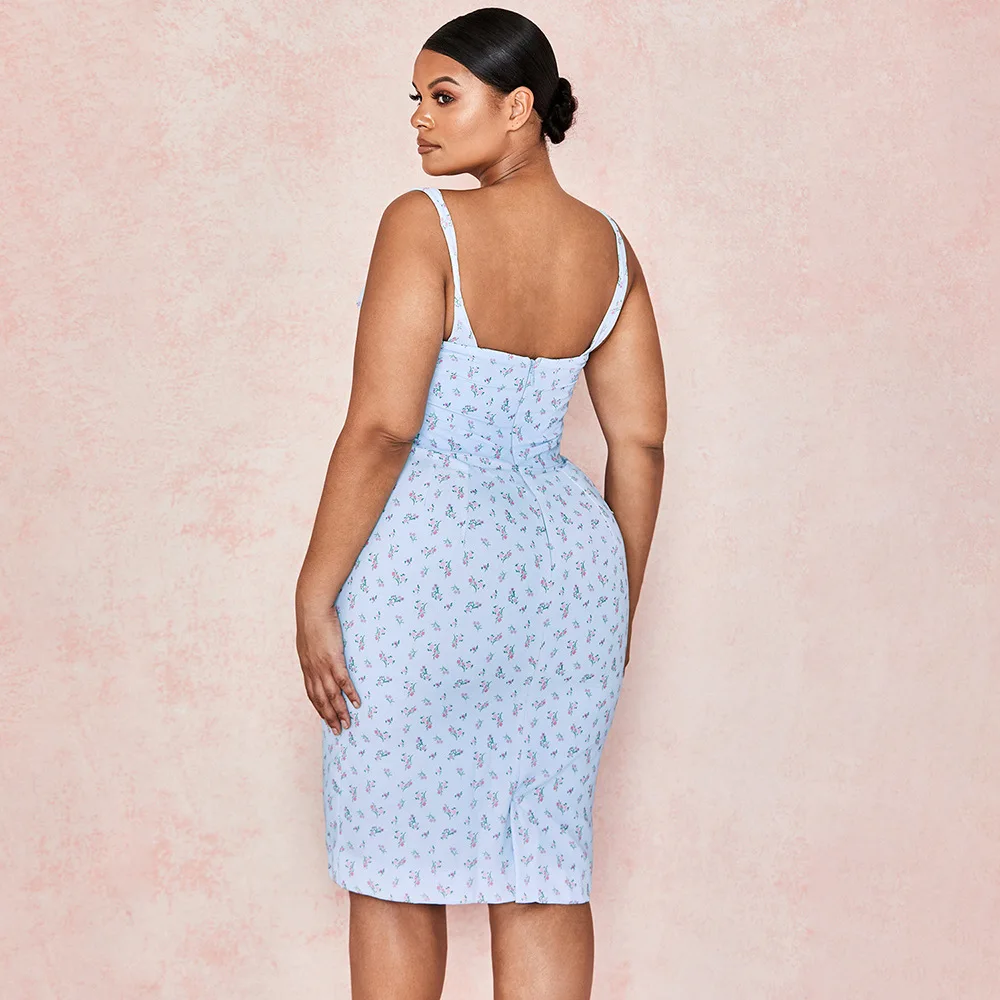 2020 летнее женское Новое Цветочное платье без рукавов сексуальное на подтяжках |