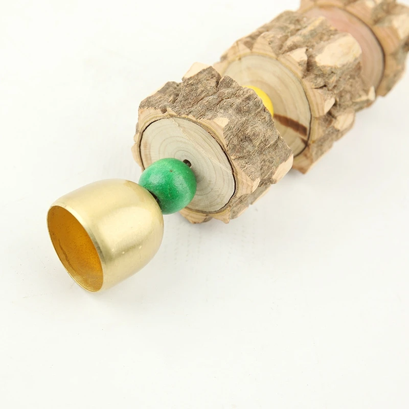 

Natural Wood Large Parrot Toy Best For African Grey Macaws Cockatoos Parrot Birds Bird Educational Toy