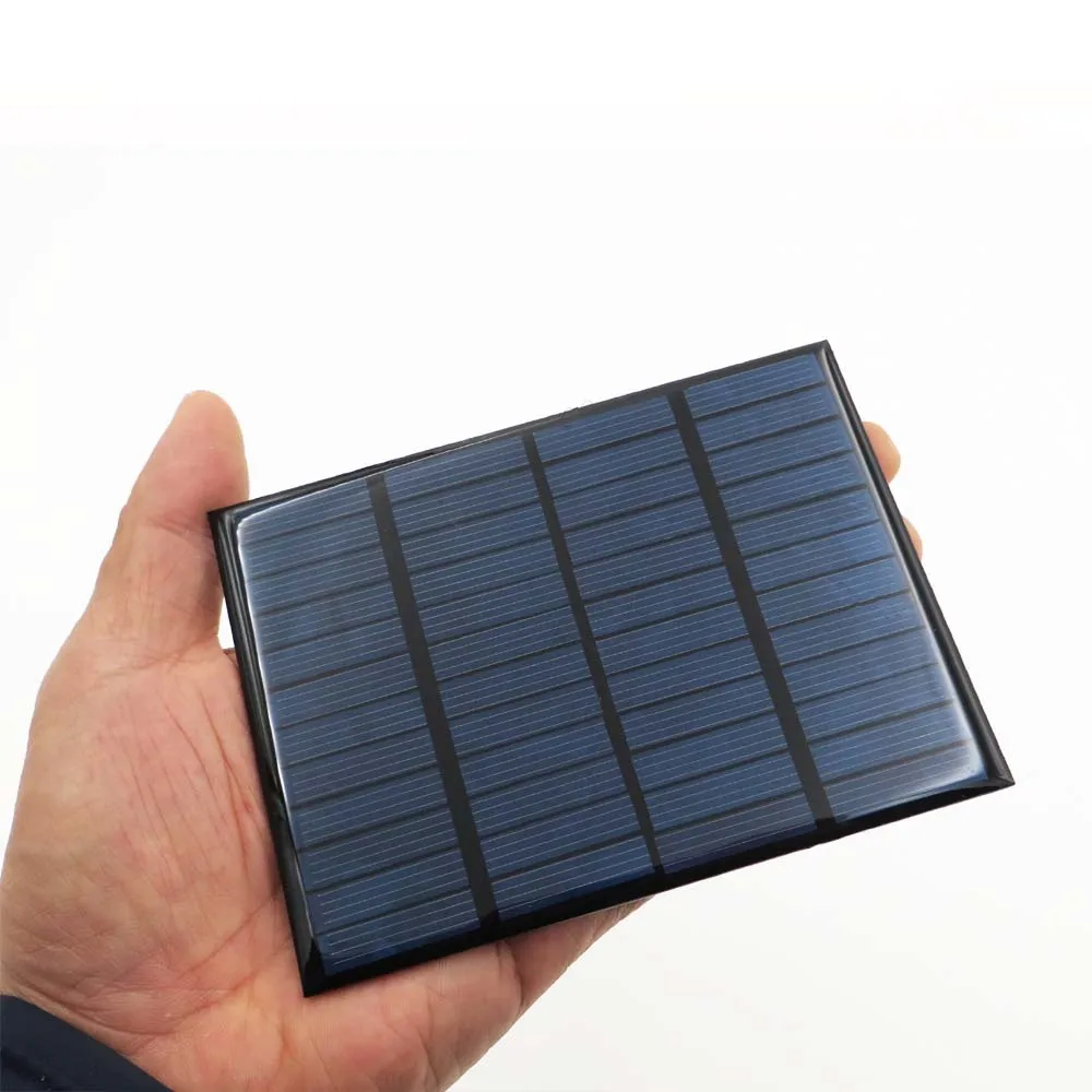 12В 1 5 Вт Мини Солнечная батарея солнечная панель стандартный эпоксидный