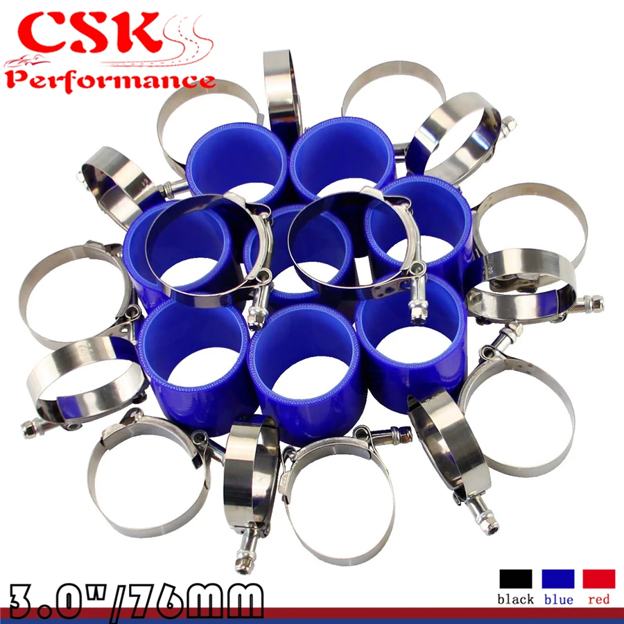 8 шт. Универсальные трубы для охлаждения труб 3 дюйма 76 мм|aluminium piping|76mm turbointercooler pipe