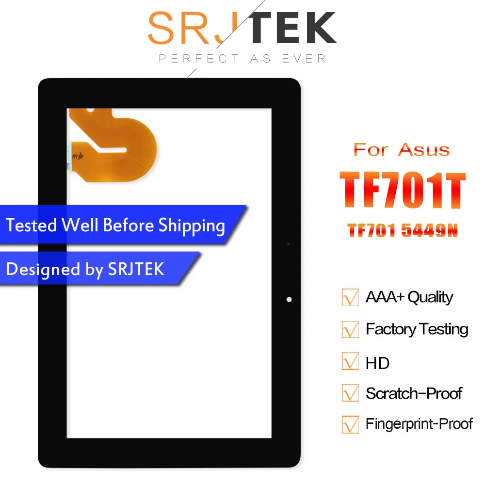 Оригинальный дигитайзер сенсорного экрана для ASUS Transformer Pad K00C TF701T TF701 5449N|tablet pc