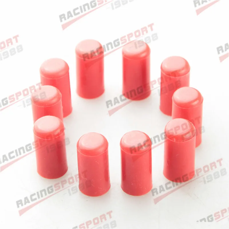 Заглушка силиконовая для вакуумного шланга 4 мм 5/32 дюйма 10 шт. | Автомобили и