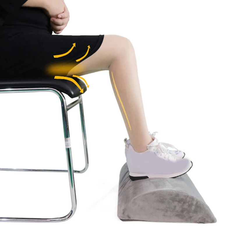 Подножка для дома и офиса полуцилиндрическая подушка поясницы ног массажная