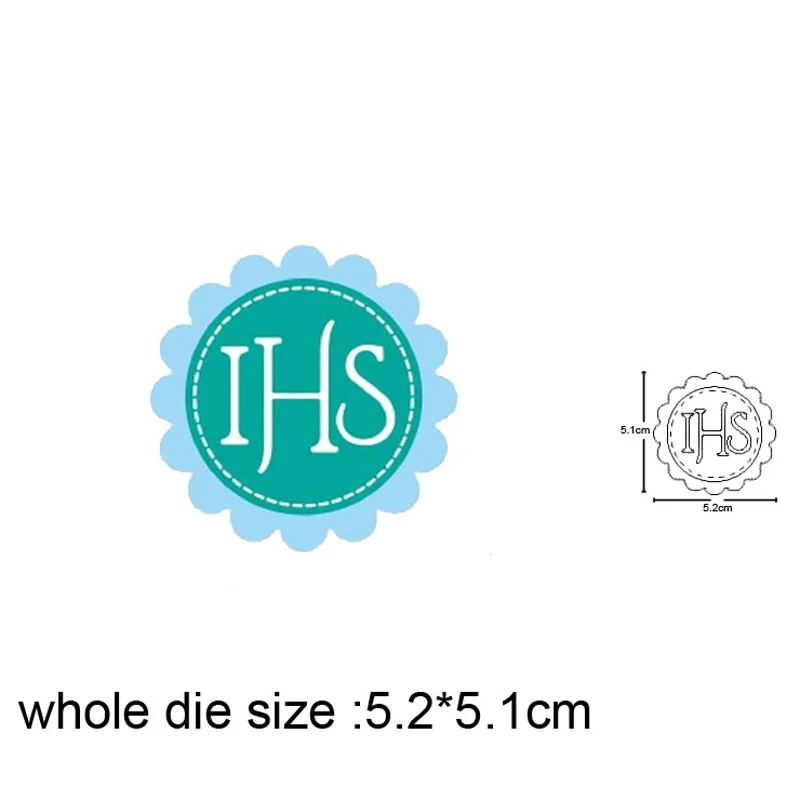 

Craft dies IHS Lace Circle Frame Metal Cutting Dies DIY Scrapbooking die cuts Embossing Album Card Making Stencils dies Template