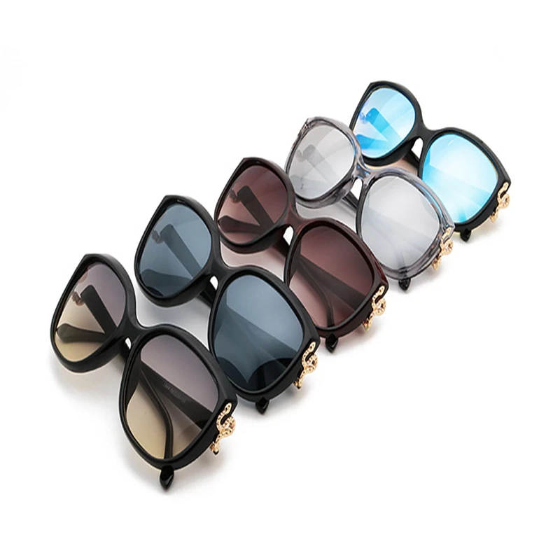

Fashion sunglasses 2020 new ladies modern big brand same style cat ear sunglasses women sunglassesUV400