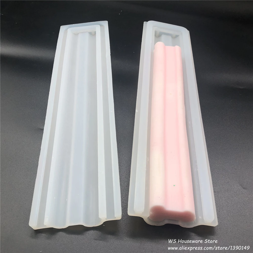 Funny Silicone Penis Soap Mold Tubular Candy Chocolate Core Tube Mould Aromatherapy Candle | Molds