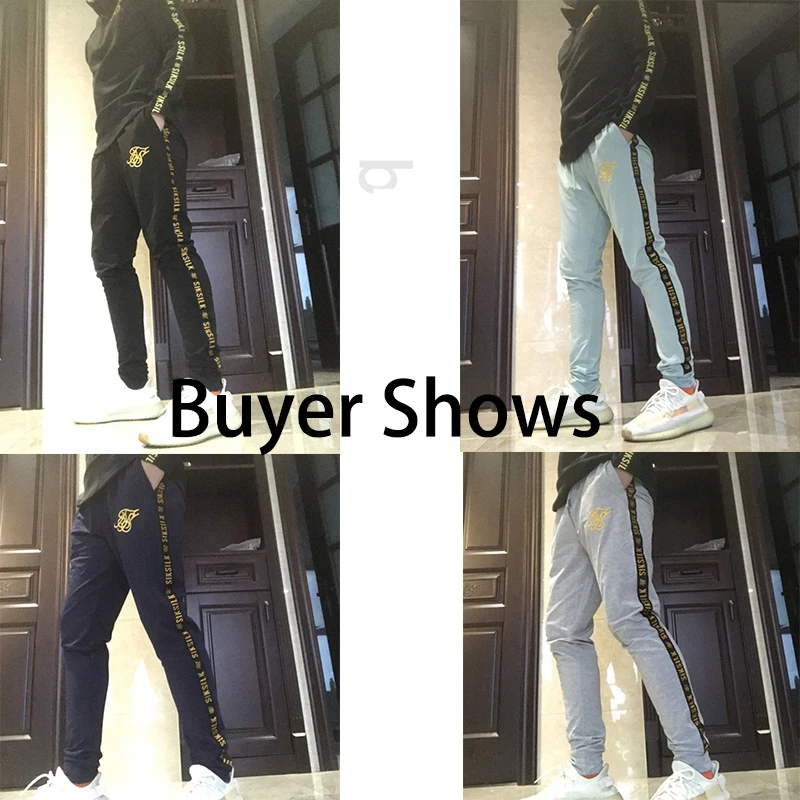 Мужская Женская спортивная одежда шелковая облегающий спортивный костюм Siksilk